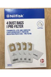 Nifisk Select-power Serisi Orijinal Toz Torbas I 4 Lü