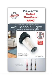 Tefal Air Force Light Yıkanabilir Filtre
